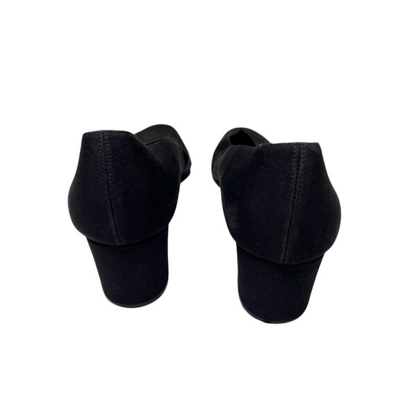 Bandolino Ivory Strappy Heels 9.5M Faux Leather Open Toe Sandals Bridal Prom - Picture 5 of 11